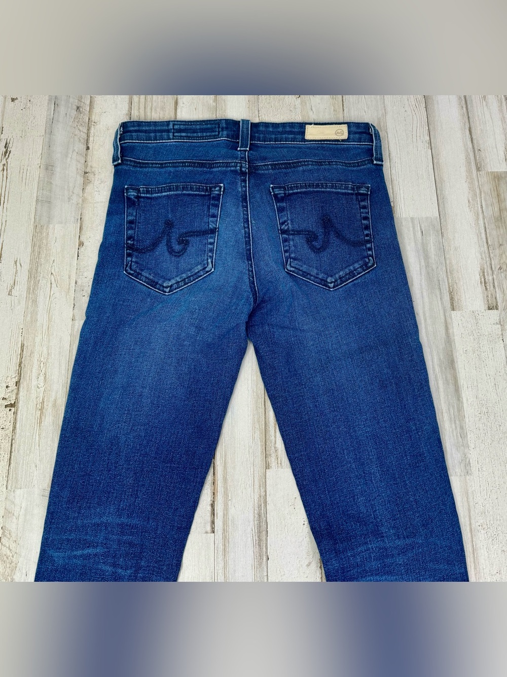 AG Adriano Goldschmied Jeans Womens 24R Blue The Prima Ankle Cigarette Ankle - Picture 11 of 12